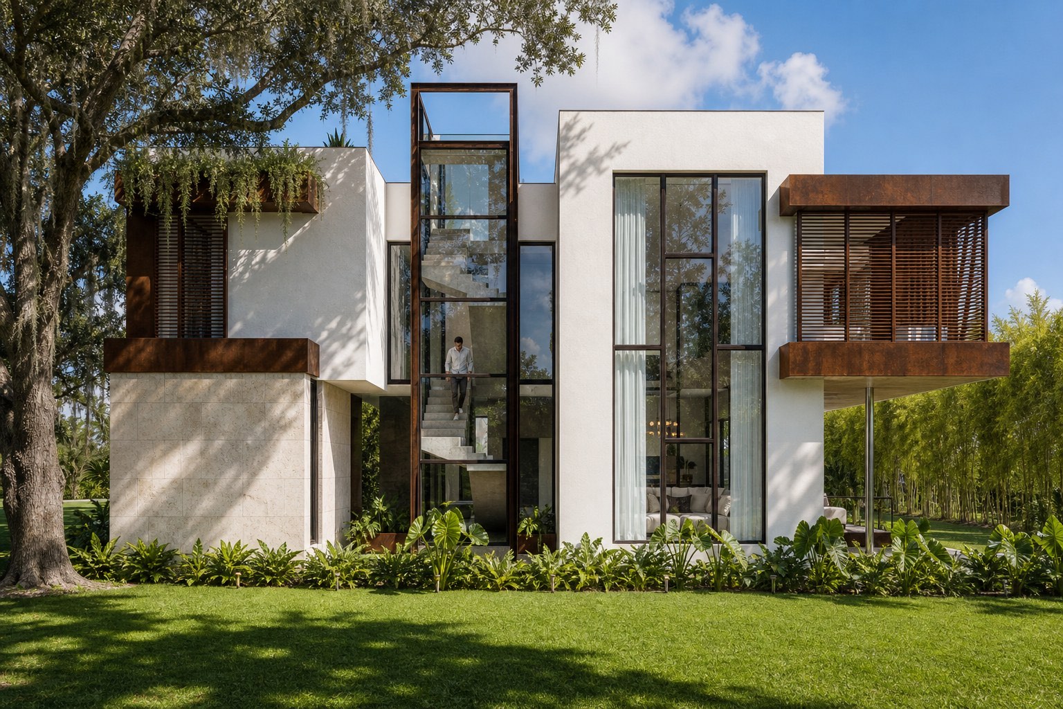 Conceptual visualization of the Elizabeth Street Residence by Essence