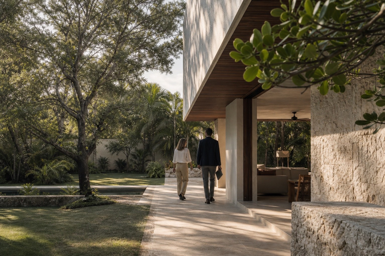 Professional property walk-through used to compare strategy, risk and portfolio fit