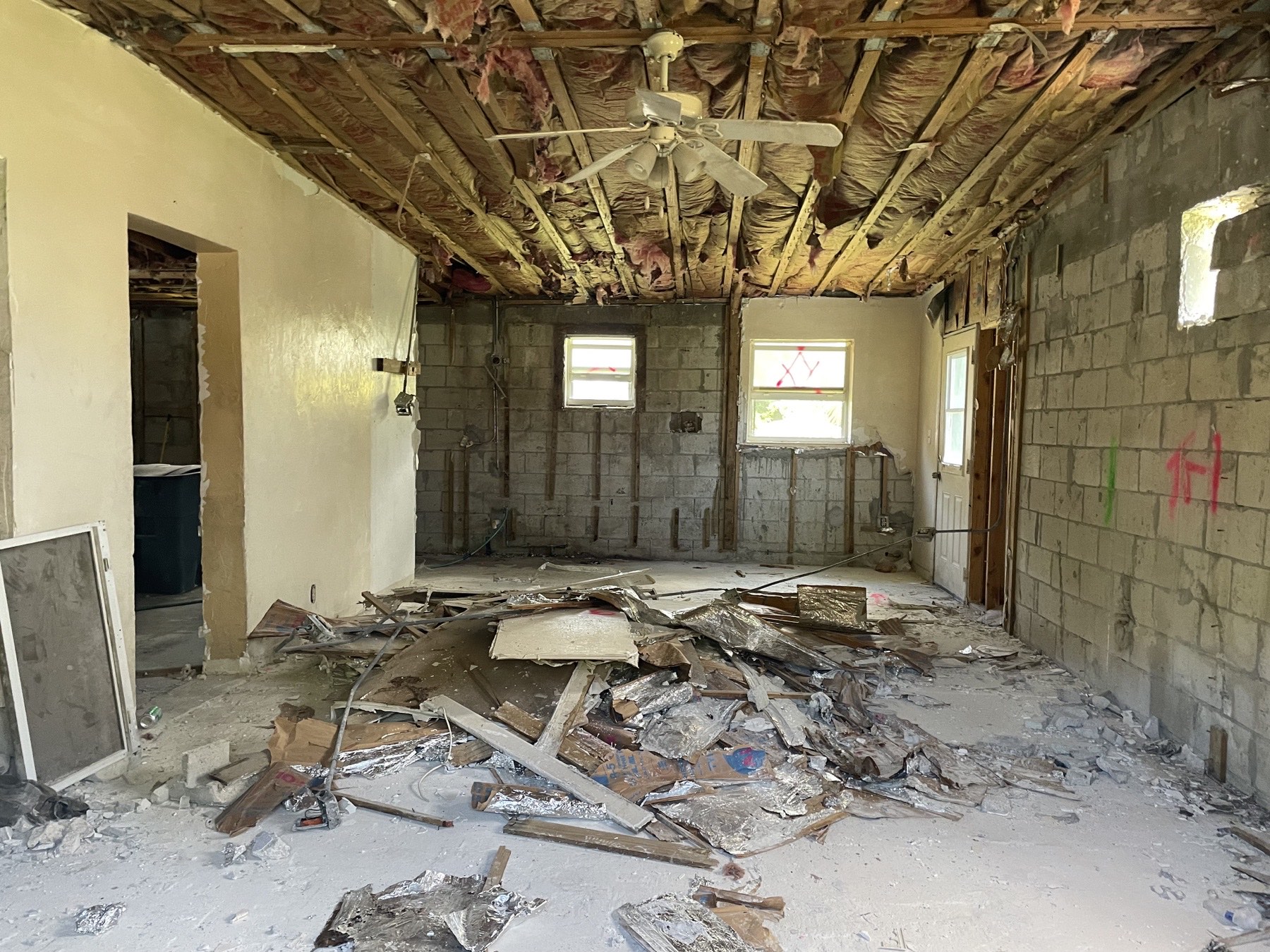 Obra residencial de un proyecto de Essence durante la ejecución